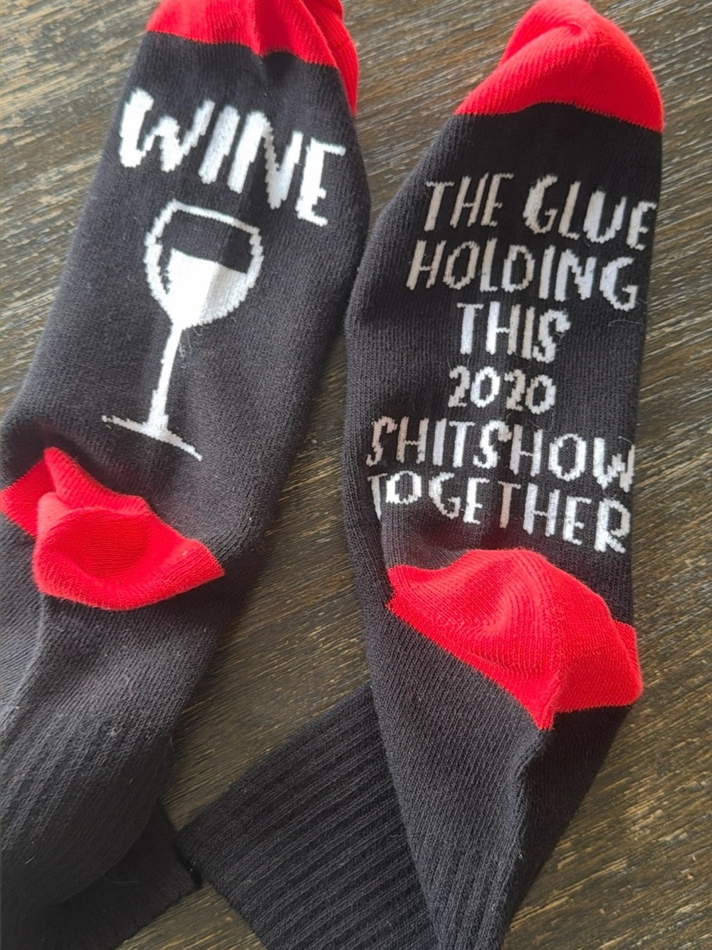 Wine Humor Novelty Socks* Brand New